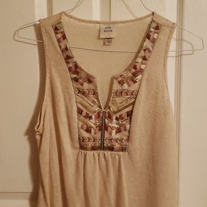 Sleeveless top